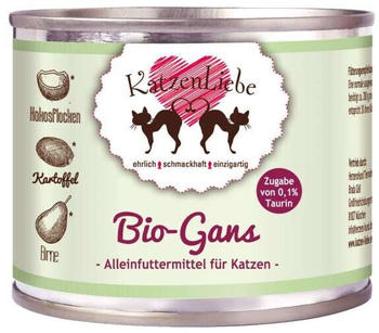 KatzenLiebe Bio-Gans mit Bio-Kartoffel 600g