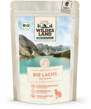 Wildes Land Bio Lachs mit Lachsöl 85g