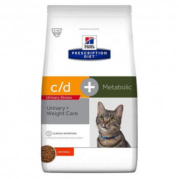 Hill's Prescription Diet Feline c/d Urinary Stress + Metabolic Trockenfutter 8kg