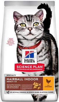 Hill's Science Plan Feline Hairball Indoor Adult Huhn 10kg