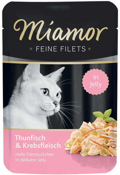 Miamor Feine Filets Thunfisch & Krebsfleisch 100g Frischebeutel)