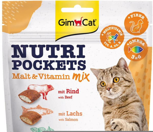 GimCat Nutri Pockets Malz-Vitamin Mix 150g