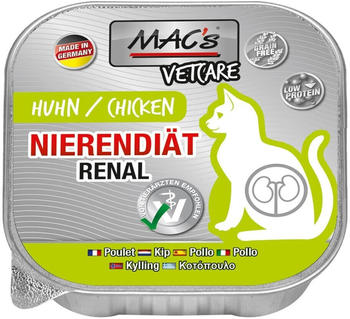 MAC's Cat Vetcare Huhn Nierendiät Nassfutter 100g