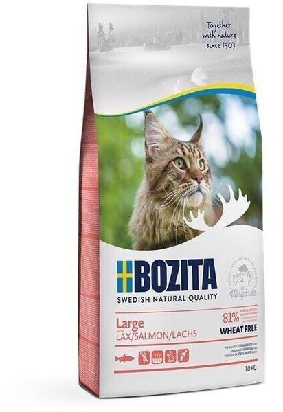 Bozita Cat Large weizenfrei Lachs Trockenfutter 10kg