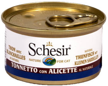 Schesir Natural Thunfisch mit Sardellen und Reis 6x85g