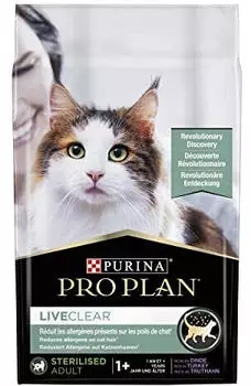 Purina Cat Pro Plan LiveClear Sterilised Adult Truthahn Trockenfutter 7kg