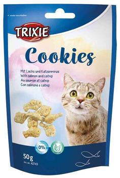 Trixie Cookies mit Lachs und Catnip 100g