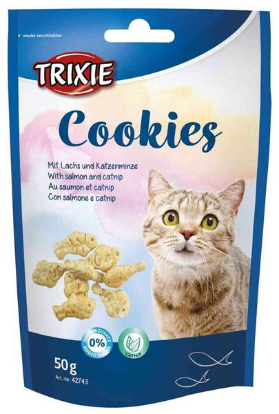 Trixie Cookies mit Lachs und Catnip 100g