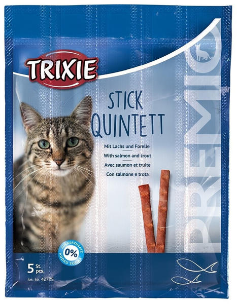 Trixie Premio Stick Quintett salmon & trout (5 x 5 g)