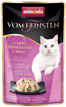 Animonda Vom Feinsten Adult mit Lachs + Hühnchenfilet in Sauce 50g