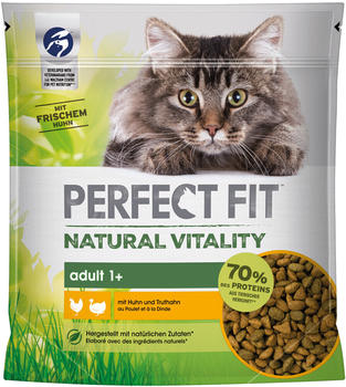 Perfect Fit Katze Natural Vitality Adult 1+ mit Huhn und Truthahn 6x 650g
