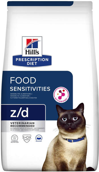 Hill's Prescription Diet Feline z/d Food Sensitivities Trockenfutter 3kg