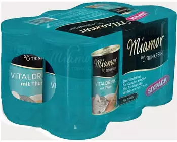Miamor Trinkfein Vitaldrink Thunfisch 6x135ml Miamor Trinkfein Vitaldrink Thunfisch 6x135ml
