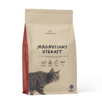 MAGNUSSON Uttekatt für Freigänger Katzen Trockenfutter 4,8kg