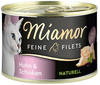 Miamor Feine Filets Naturelle Huhn & Schinken 96x80 g 7,68 kg, Grundpreis: &euro;