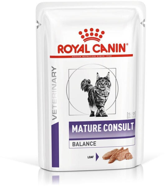 Royal Canin Mature Consult Balance Wet Cat Food 12 x 85 g