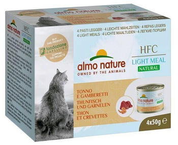 Almo Nature Cat HFC Natural Light Meal Thuna (24 x 50g)