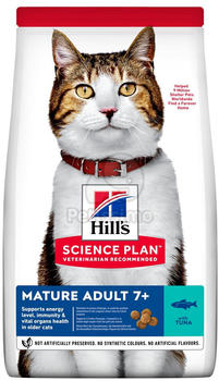 Hill's Science Plan Feline Mature Adult 7+ Thunfisch Trockenfutter 1,5kg