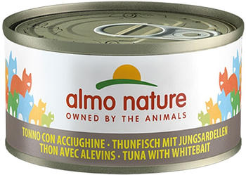 Almo Nature Cat Classic Thunfisch & Jungsardinen Nassfutter 70g