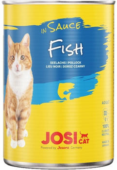 Josera JosiCat Fish in Sauce mit Lachs Nassfutter 415g