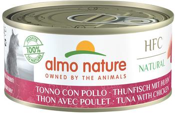 Almo Nature HFC Natural Thunfisch und Huhn Nassfutter 150g