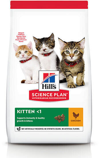 Hill's Science Plan Kitten <1Jahr Trockenfutter Huhn 7kg