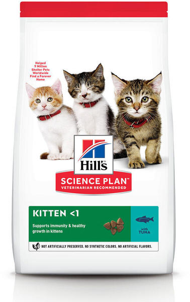 Hill's Science Plan Kitten mit Thunfisch Trockenfutter 1,5kg