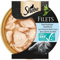 Sheba Filets Wei&szlig;fisch ASC | 16x 60g