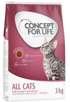 Concept for Life All Cats Adult Trockenfutter 3kg