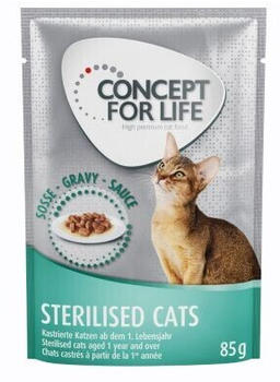 Concept for Life Sterilised Cats in Soße 85g