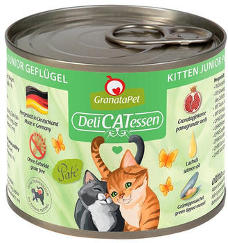 GranataPet DeliCATessen Kitten mit Geflügel Nassfutter 200g