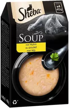 Sheba Soup mit Huhn 4x40g