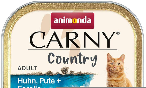 Animonda Carny Country Adult Katze Huhn, Pute, Forelle Nassfutter 100g