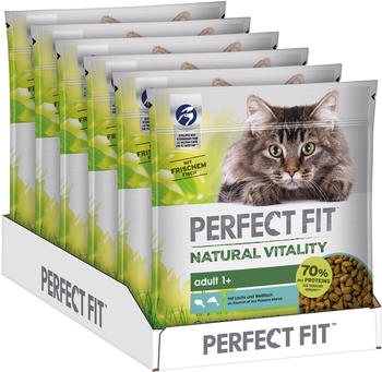 Perfect Fit Katze Beutel Natural Vitality Adult 1+ mit Lachs und Wei&szlig;fisch 6x 650g