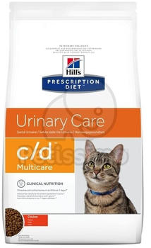 Hill's Pet Nutrition Hill's Feline Prescription Diet c/d Multicare Urinary Care Huhn Trockenfutter 400g