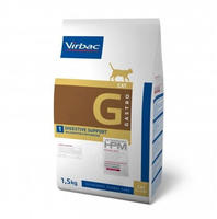Virbac Veterinary HPM Cat Gastro G1-Digestive Support Beutel 1,5kg