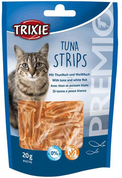 Trixie Premio Tuna Strips mit Thunfisch und Weißfisch 20g