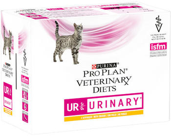 Purina Veterinary Diets UR Urinary Wet Chicken Multipack (10 x 85g)