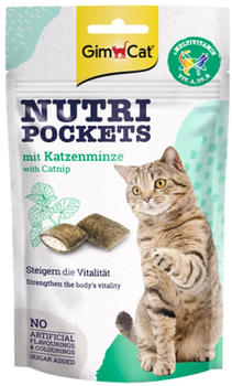 GimCat Nutri Pockets mit Katzenminze Katzensnack 60g