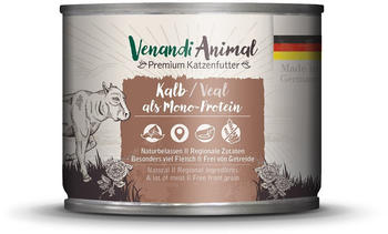 Venandi Animal Monoprotein Kalb Katzen-Nassfutter 200g