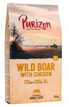 Purizon Adult Cat Wildschwein & Huhn Trockenfutter 6,5kg