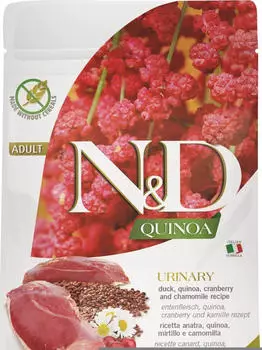 Farmina N&D Cat Quinoa Urinary Duck Trockenfutter 5kg Farmina N&D Cat Quinoa Urinary Duck Trockenfutter 5kg