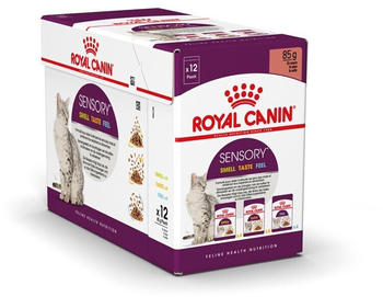 Royal Canin Felin Sensory Smell, Taste und Feel Multipack Nassfutter 12x85g