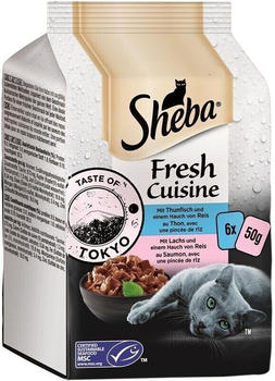 Sheba Fresh Cuisine Katze Adult Taste of Tokyo Nassfutter 6x50g