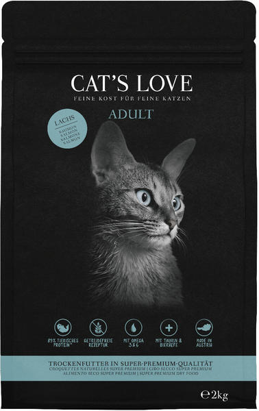 Cat's Love Adult Lachs Trockenfutter 2kg