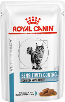 Royal Canin Veterinary Feline Sensitivity Control Huhn & Reis Nassfutter 12x100g