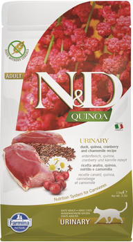 Farmina N&D Cat Quinoa Urinary Duck Trockenfutter 1,5kg