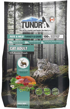 Tundra Adult Cat Pute & Wild Trockenfutter 1,45kg
