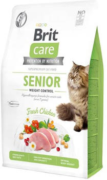 Brit Care Katze Senior Weight Control Trockenfutter 2kg