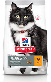 Hill's Sience Plan Feline Adult 7+ Sterilised Trockenfutter mit Huhn 3kg